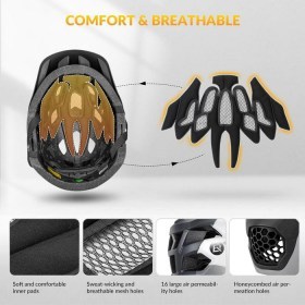 rockbros childrens helmet -38